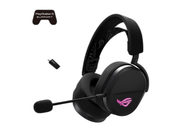 Slušalke ASUS ROG Pelta Wireless, Bluetooth, črne