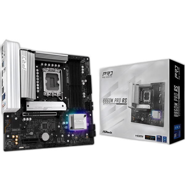 ASROCK B860M Pro RS LGA1851 4xDDR5 mATX osnovna plošča