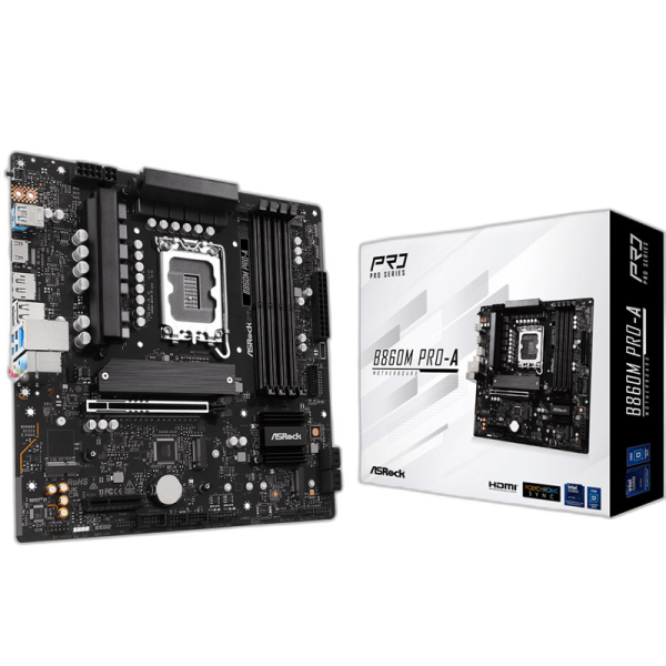 ASROCK B860M Pro-A LGA1851 4xDDR5 mATX osnovna plošča