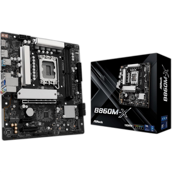 ASROCK B860M-X LGA1851 mATX osnovna plošča