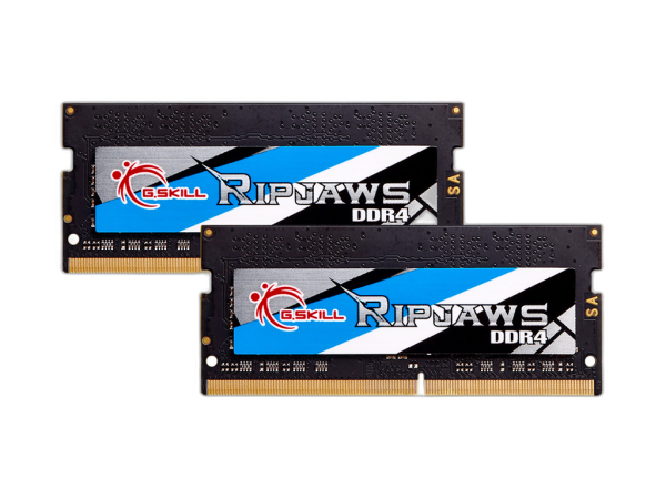 RAM SODIMM DDR4 16GB Kit (2x 8GB) PC4-25600 3200MT/s, CL22, 1.2V, G.SKILL Ripjaws