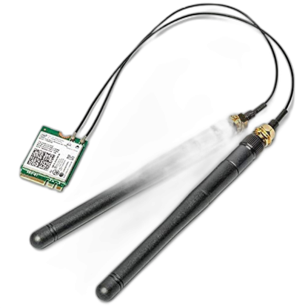 ASROCK AC3168 M.2 2230 Dual Band Wi-Fi BT Kit mrežna kartica za mini računalnik