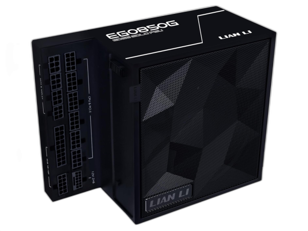 Napajalnik ATX Lian Li EDGE 850W, 80 PLUS Gold, 12V-2x6, Modularni, črn
