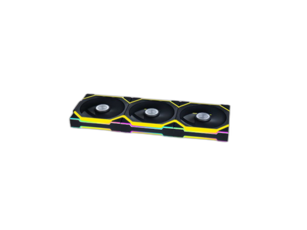 Ventilator za ohišje Lian Li UNI FAN SL-INF Wireless 120 Reverse Blade ARGB PWM 120mm, 3 Pack+kontroler, črn