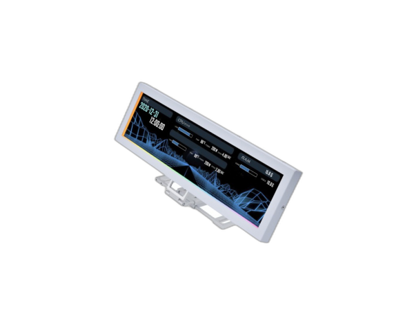 Zaslon za ohišje Lian Li US88v1, 8.8'' (22 cm), IPS, 1920×480, 500 nits, 60Hz, RGB, bel