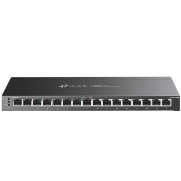 TP-LINK JetStream TL-SG2016P 16-port Gigabit Smart 8xPoE+ 120W mrežno stikalo-switch