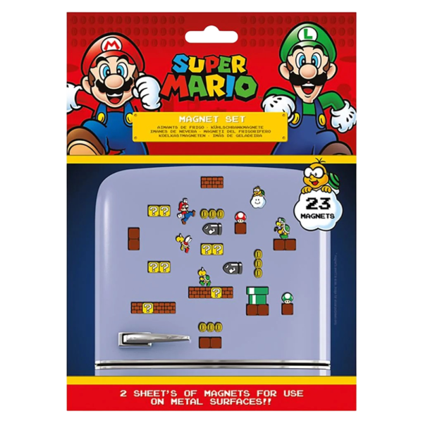 PYRAMID SUPER MARIO MAGNET SET