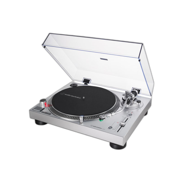 Gramofon Audio-Technica AT-LP120XUSB, srebrn