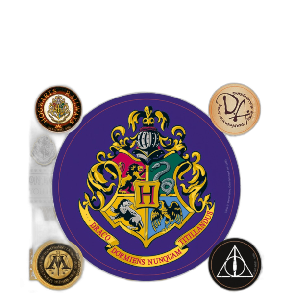 HARRY POTTER (HOGWARTS) VINYL NALEPKE PYRAMID
