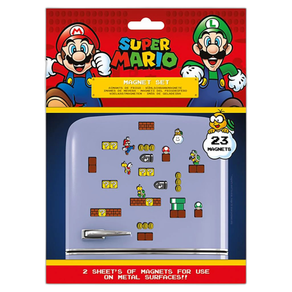 PYRAMID SUPER MARIO MAGNET SET