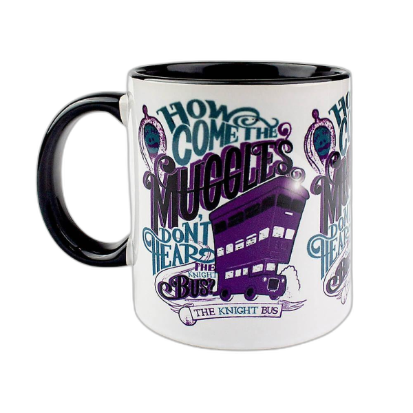 Pyramid HARRY POTTER (KNIGHT BUS) BLACK MUG skodelica