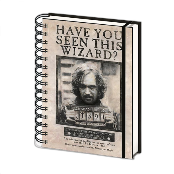 PYRAMID HARRY POTTER (WANTED SIRIUS BLACK) A5 BELEŽNICA