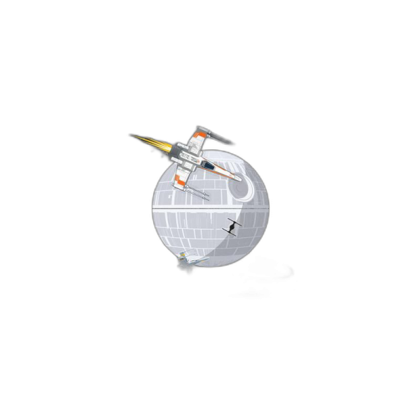 PALADONE Star Wars frame namizna svetilka