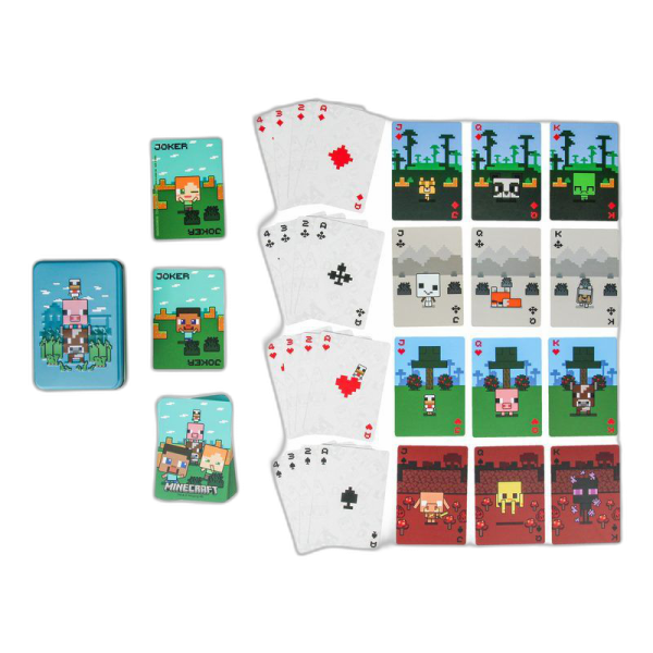 PALADONE Minecraft animals igralne karte