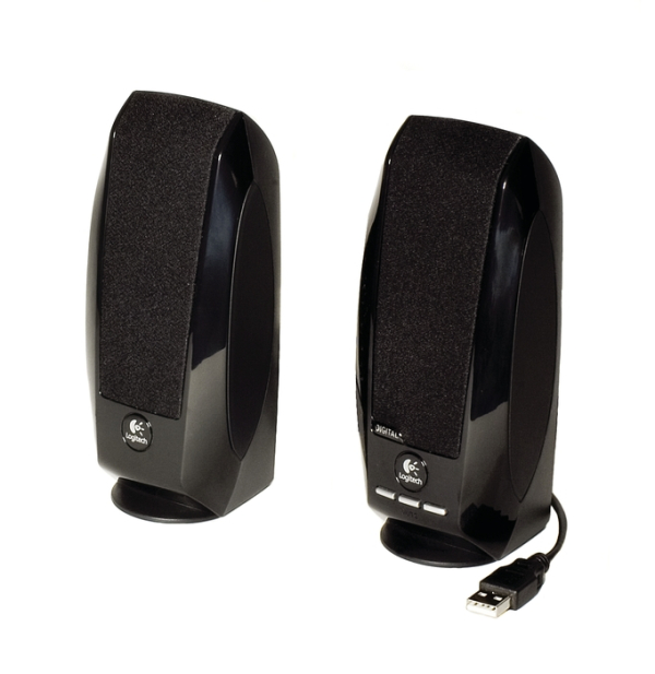 Zvočniki Logitech S150 1.2W RMS črni USB OEM