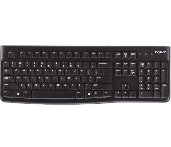 Tipkovnica Logitech OEM K120, USB, US