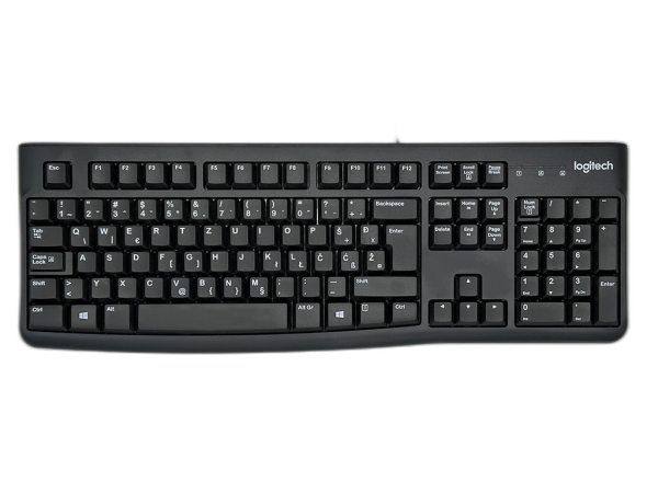 Tipkovnica Logitech OEM K120, USB, SLO
