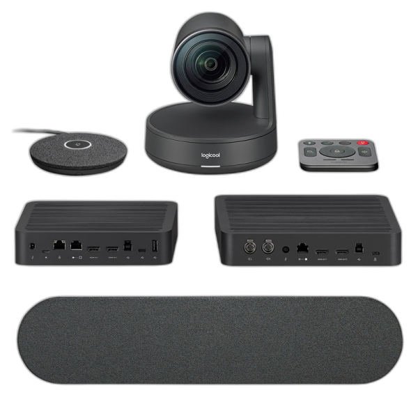 LOGITECH RALLY Plus 4K UHD HDMI RJ45/HDMI/USB-A/B/C konferenčni sistem spletna kamera