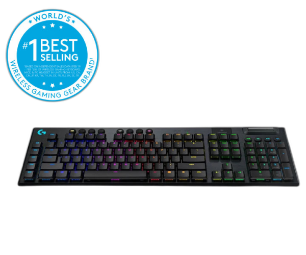 Tipkovnica Logitech G915 LIGHTSPEED Wireless RGB, GL Linear, SLO g.