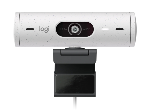 Kamera Logitech Brio 500, bela, USB