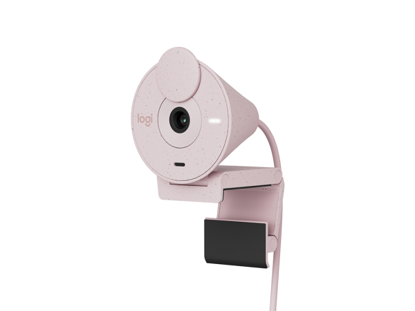 Kamera Logitech Brio 300, roza, USB