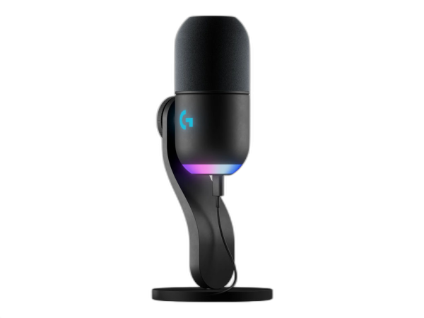 Mikrofon Logitech Yeti GX, LIGHTSYNC RGB, Gaming, USB, črn