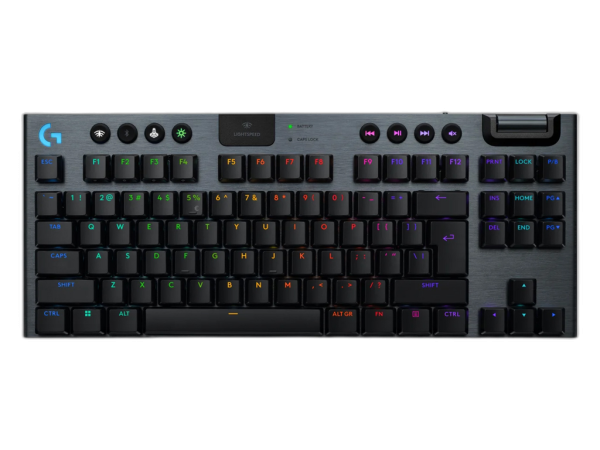 Tipkovnica Logitech G915 X LIGHTSPEED TKL, GL Clicky, Wireless, črna, SLO g.