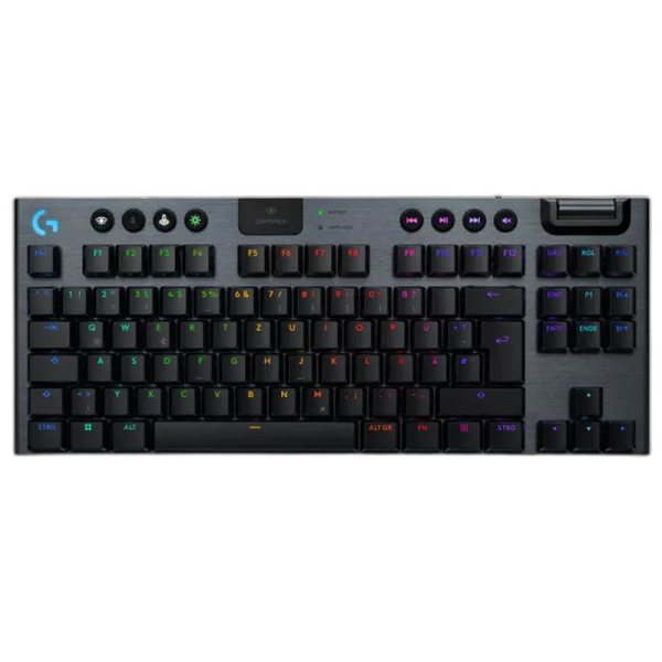 LOGITECH G915 X LIGHTSPEED TKL Tactile brezžična RGB mehanska gaming slo črna tipkovnica