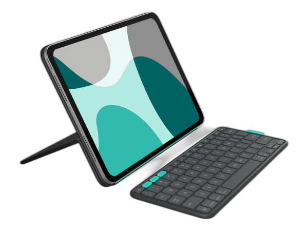 Ovitek s tipkovnico Logitech Flip Folio za iPad Pro 11 (M4) in iPad Air 11 (M2 & M3, 5.gen), grafit, Slo g.