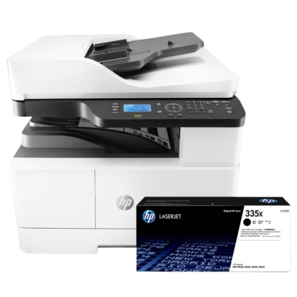 Večfunkcijska laserska naprava HP LaserJet MFP M443nda + TONER HP 335X Č