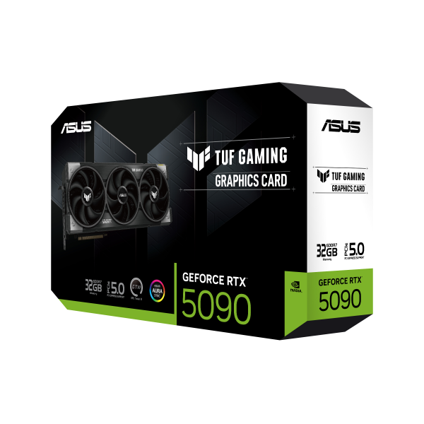 ASUS TUF Gaming GeForce RTX 5090 OC Edition 32GB GDDR7 (TUF-RTX5090-O32G-GAMING) grafična kartica, PCIe 5.0, 2xHDMI 2.1b, 3xDisplayPort 2.1b