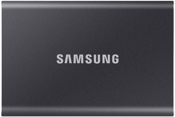 Zunanji SSD 2TB Type-C USB 3.2 Gen2 V-NAND UASP, Samsung T7, siv (MU-PC2T0T/WW)
