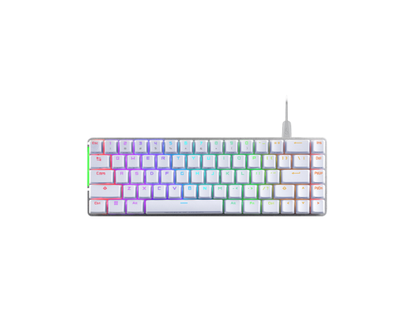 Tipkovnice ASUS ROG Falchion Ace, ROG NX Red, RGB, USB, bela, UK SLO g.