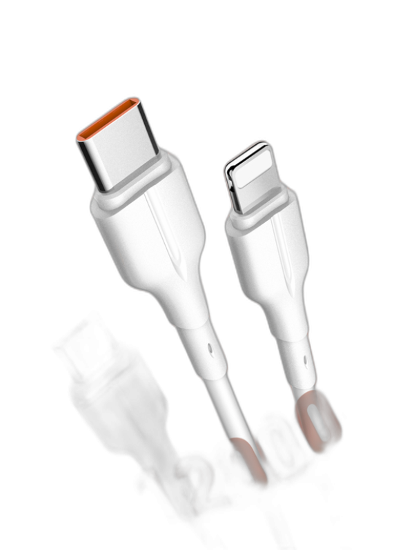 LDNIO CHARGING DATA CABLE (A-M) 25W 1M MICRO WHITE LS841_M