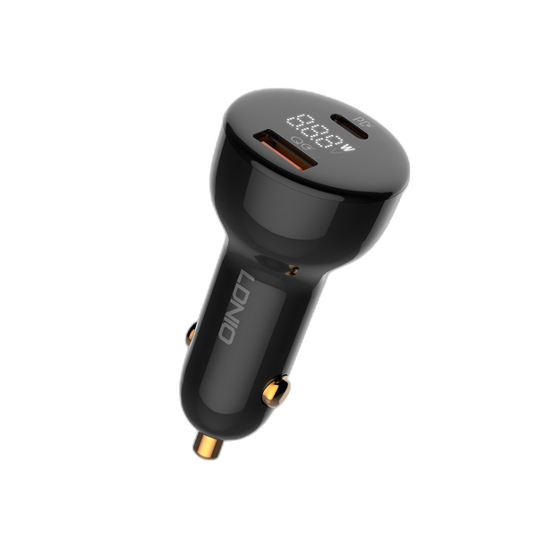 LDNIO CAR CHARGER 2 PORT (1A1C) 100W 5V 3A C101 AVTO POLNILEC