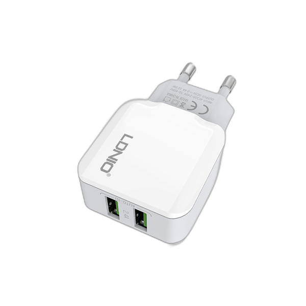 Adapter LDNIO A2202 220v 2xUSB 2,4A 12W bel