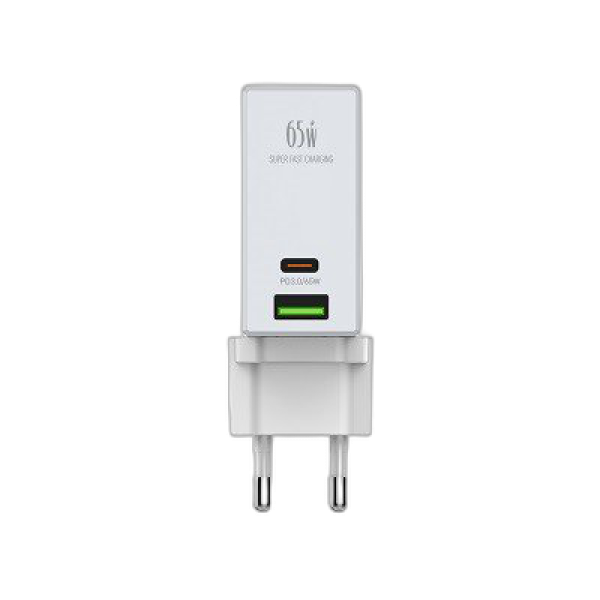 LDNIO CHARGER 2 PORT (1A1C) 65W 5V 3A A2620C POLNILEC