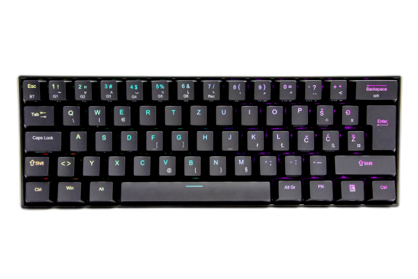 REDRAGON DRACONIC K530 RGB MEHANIČNA TIPKOVNICA S ŠUMNIKI, RJAVA STIKALA
