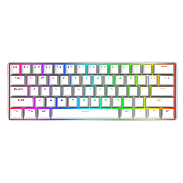 REDRAGON DRAGONBORN K630 RGB MEHANSKA TIPKOVNICA, BELA