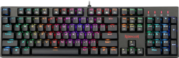 REDRAGON SURARA K582 RGB MEHANSKA TIPKOVNICA, RDEČA STIKALA