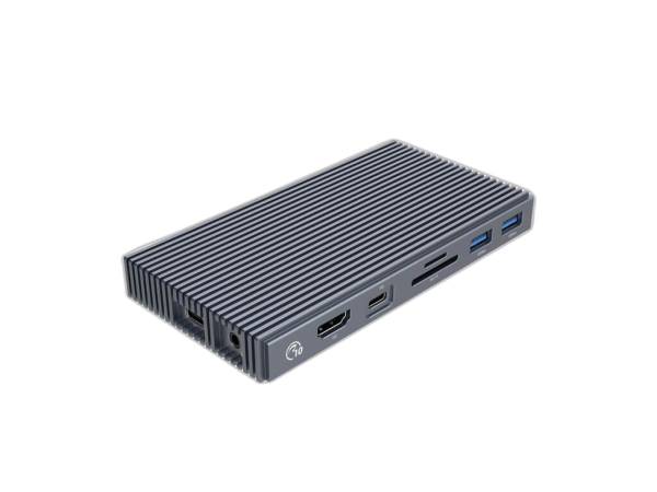 Priključna postaja USB-C, 9 v 1, M.2 NVMe, 3x USB 3.1, USB-C PD, HDMI, RJ45, SD+TF, Audio, ORICO CDH-9N