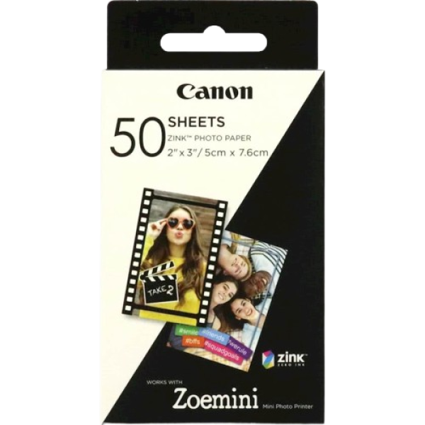 Papir CANON ZINK foto 50 pack za ZOEMINI