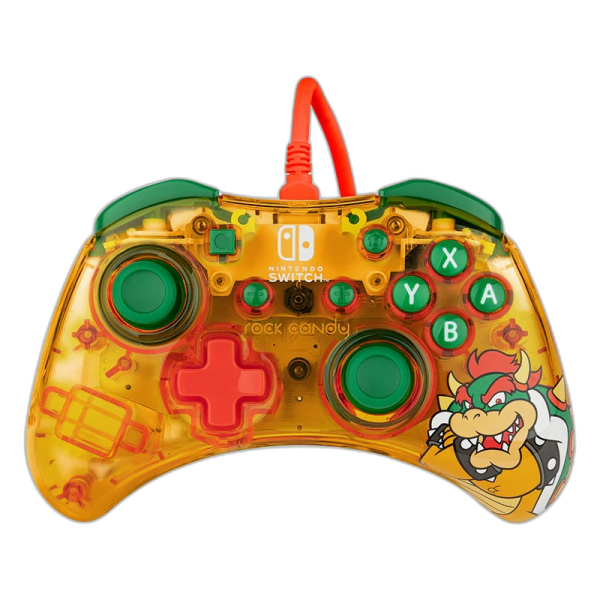 PDP NINTENDO SWITCH WIRED CONTROLLER ROCK CANDY MINI - BOWSER
