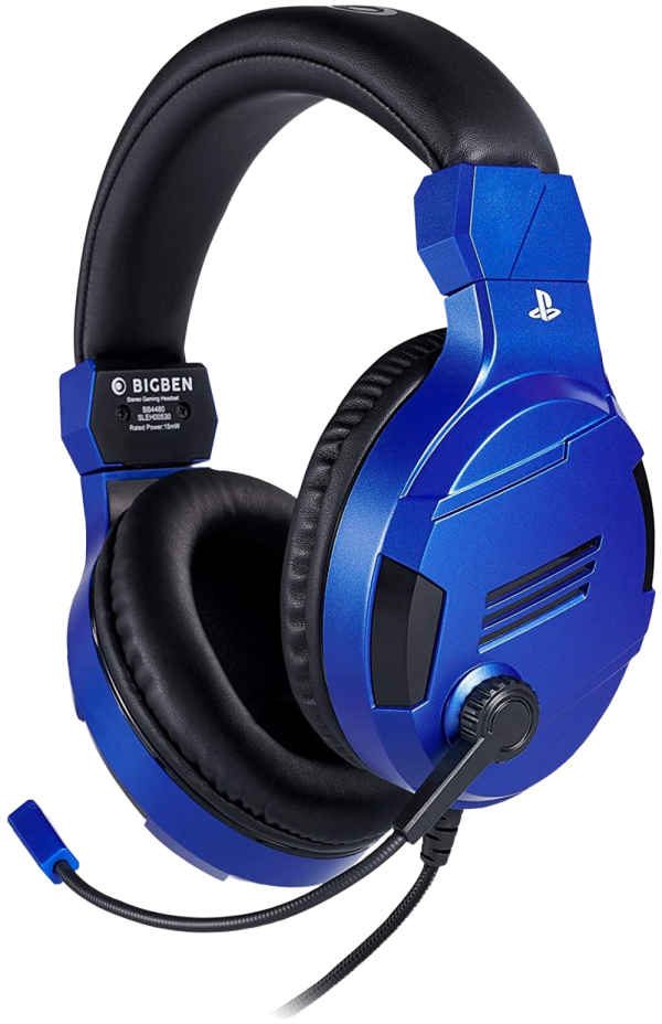 BIGBEN STEREO GAMING ŽIČNE SLUŠALKE V3, MODRE