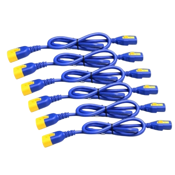 APC IEC KIT 6 10A 1,8m moder napajalni kabli za Rack PDU
