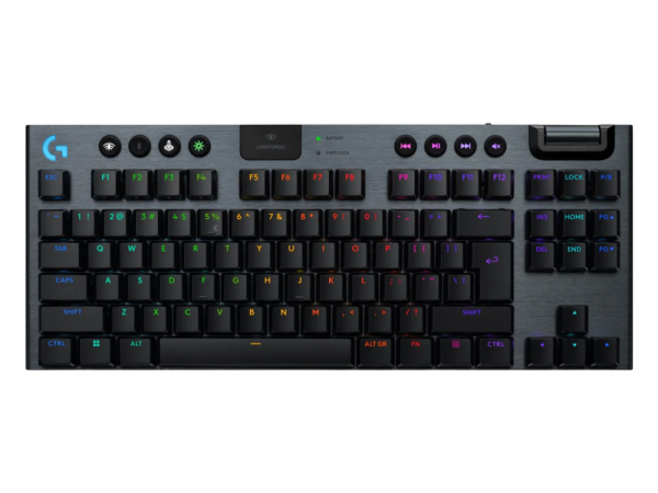Tipkovnica Logitech G915 X LIGHTSPEED TKL, GL Linear, Wireless, črna, SLO g.