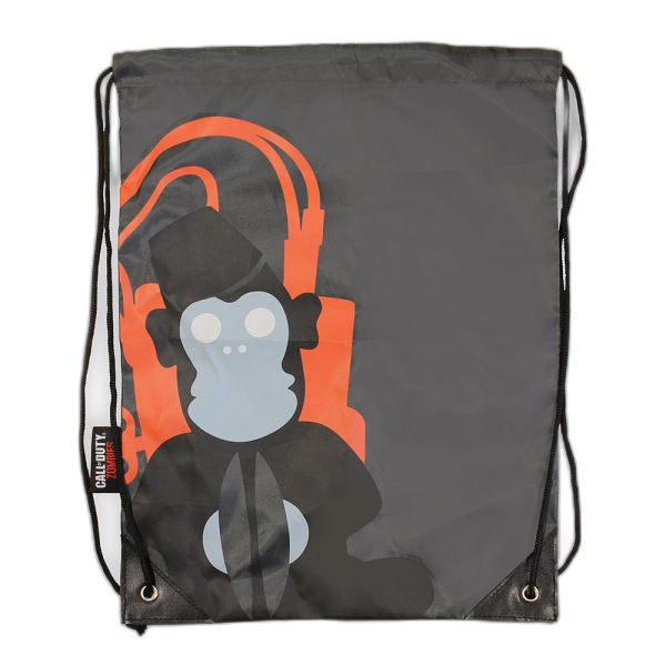 MERCHENDISE OFFICIAL CALL OF DUTY MONKEY BOMB DRAWSTRING BAG  NUMSKULL