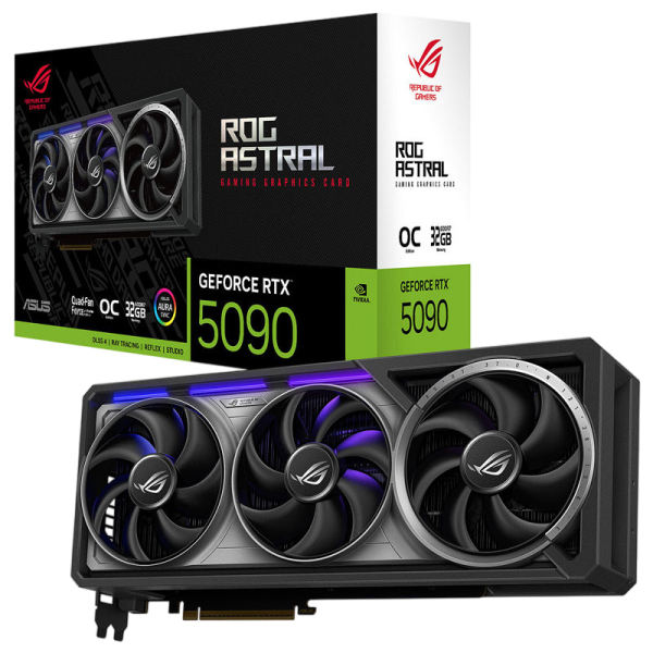 ASUS ROG Astral Gaming GeForce RTX 5090 OC 32G GDDR7 (ROG-ASTRAL-RTX5090-O32G-GAMING) ARGB grafična kartica