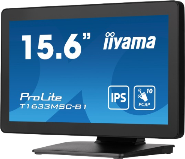 IIYAMA Prolite T1633MSC-B1 poslovni monitor (zaslon na dotik) - 39.5 cm (15.6