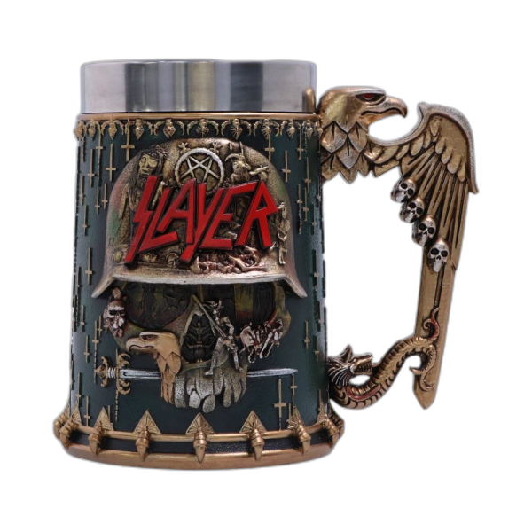 NEMESIS NOW SLAYER SKULL TANKARD 16.5CM VRČ